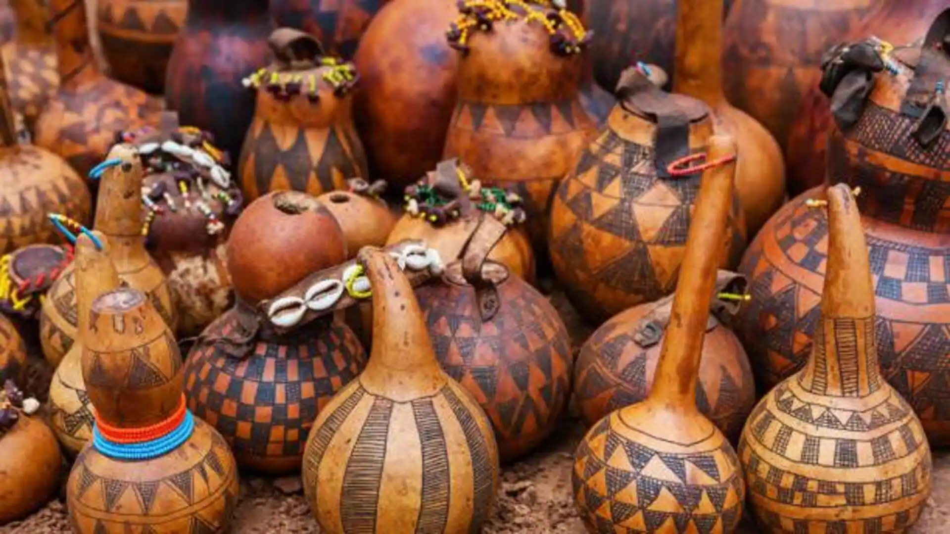 Hand-painted Calabashes