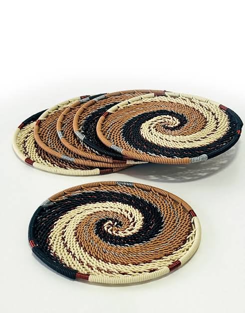 Round Coaster Set (Set of 6)