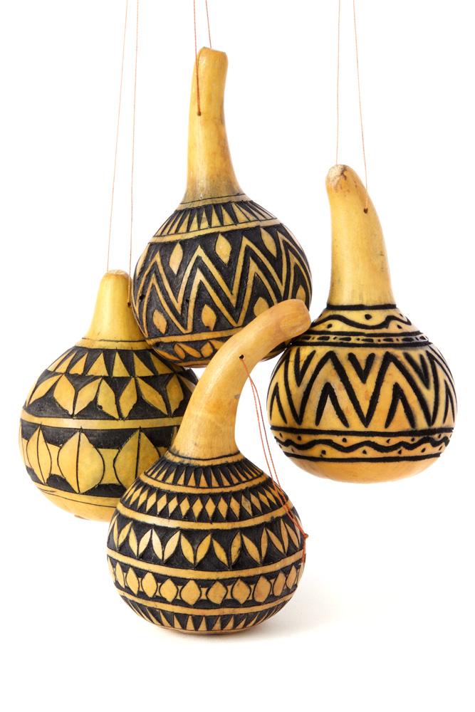 Petite Painted Calabash